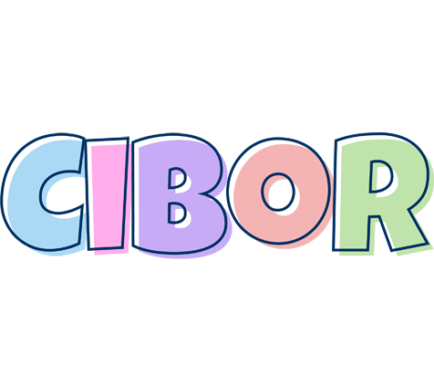 Cibor pastel logo