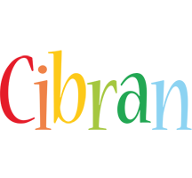 Cibran birthday logo