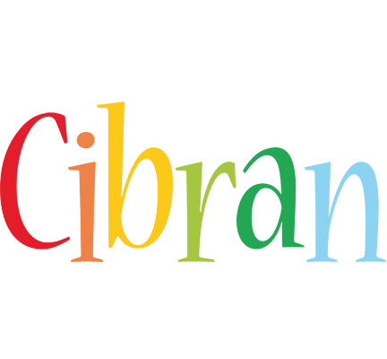 Cibran birthday logo