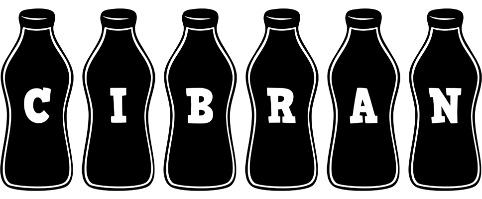 Cibran bottle logo