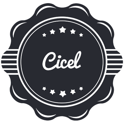 Cicel badge logo