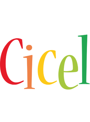 Cicel birthday logo