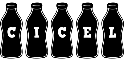 Cicel bottle logo