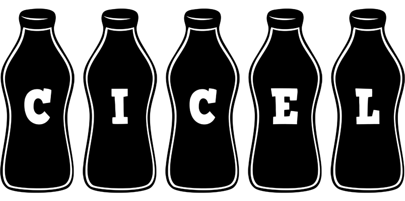 Cicel bottle logo