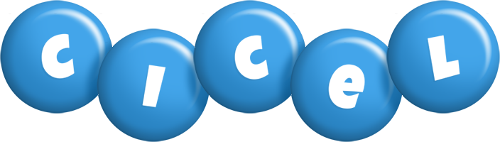 Cicel candy-blue logo