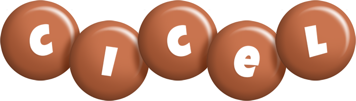 Cicel candy-brown logo