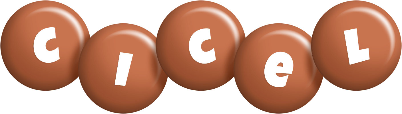 Cicel candy-brown logo