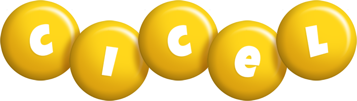 Cicel candy-yellow logo