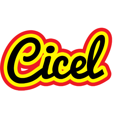 Cicel flaming logo
