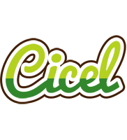 Cicel golfing logo