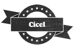 Cicel grunge logo