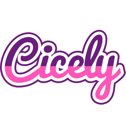 Cicely cheerful logo