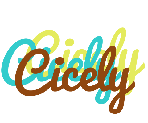 Cicely cupcake logo