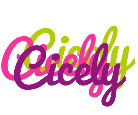 Cicely flowers logo