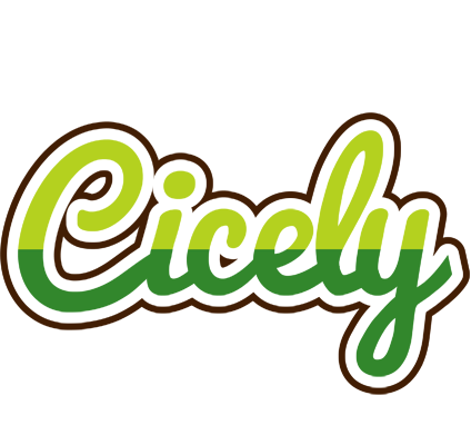 Cicely golfing logo