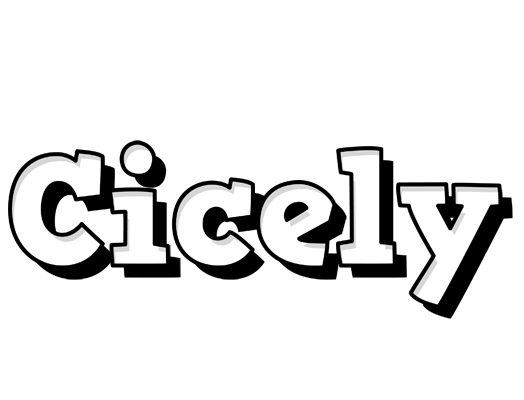 Cicely snowing logo