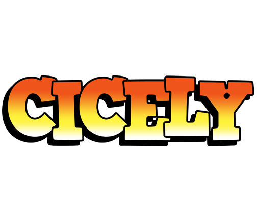 Cicely sunset logo