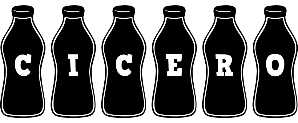 Cicero bottle logo