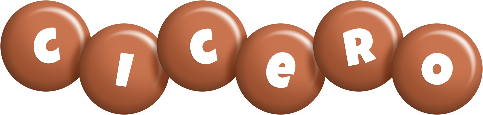 Cicero candy-brown logo
