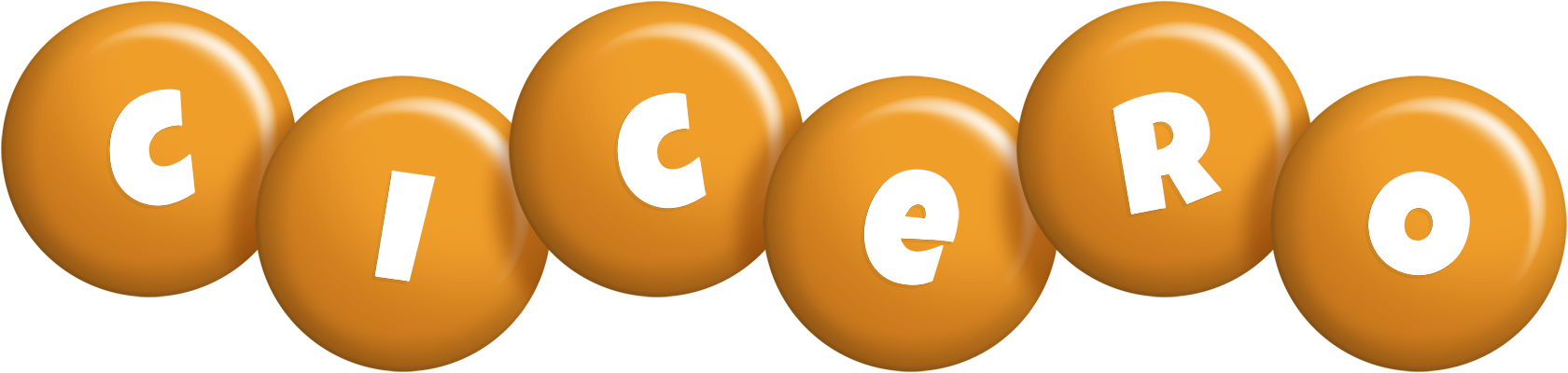 Cicero candy-orange logo