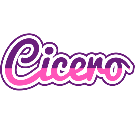 Cicero cheerful logo