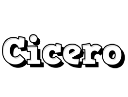 Cicero snowing logo