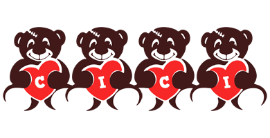 Cici bear logo