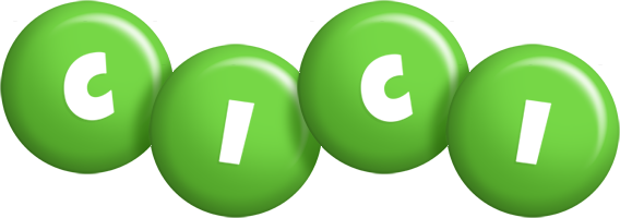 Cici candy-green logo