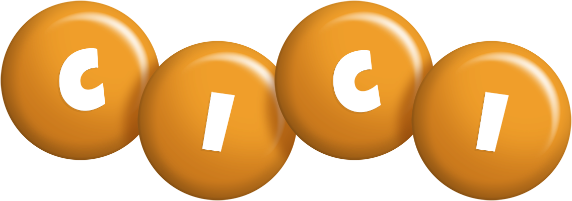 Cici candy-orange logo