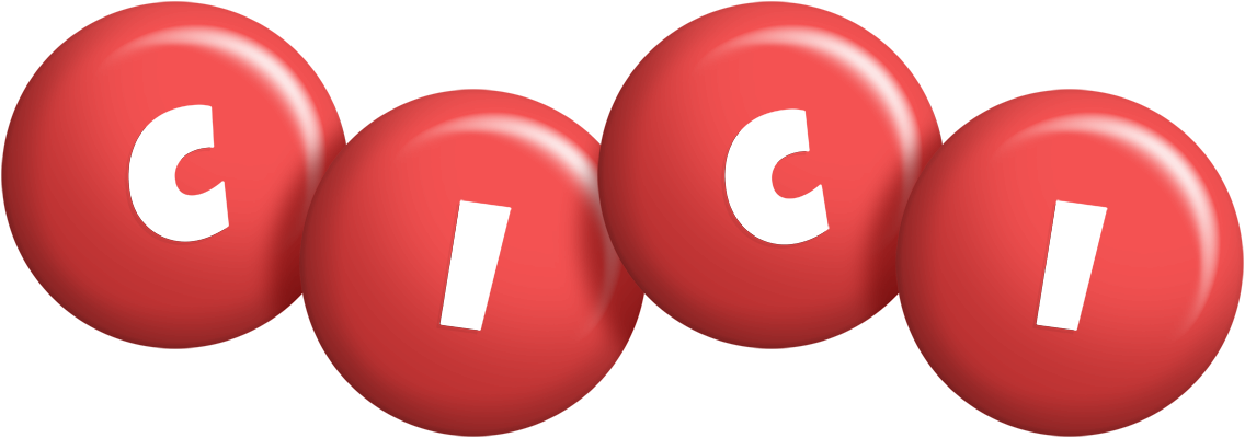 Cici candy-red logo