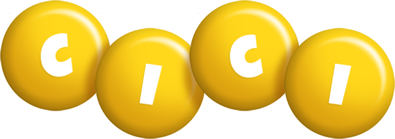 Cici candy-yellow logo