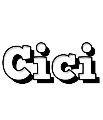 Cici snowing logo