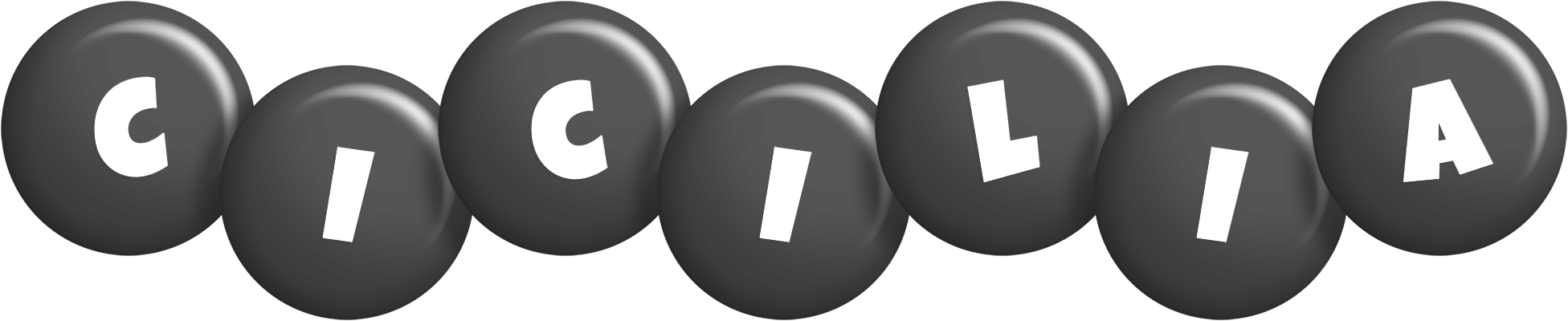 Cicilia candy-black logo