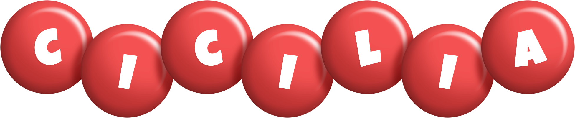 Cicilia candy-red logo