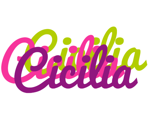 Cicilia flowers logo