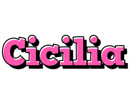 Cicilia girlish logo