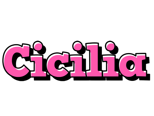 Cicilia girlish logo
