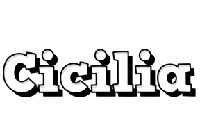 Cicilia snowing logo