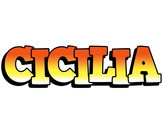 Cicilia sunset logo