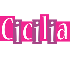 Cicilia whine logo