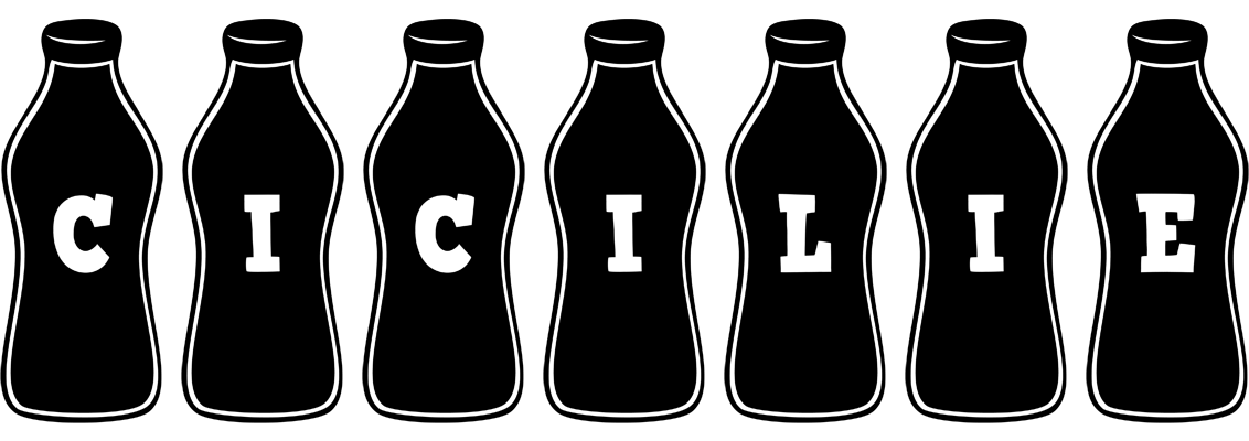 Cicilie bottle logo