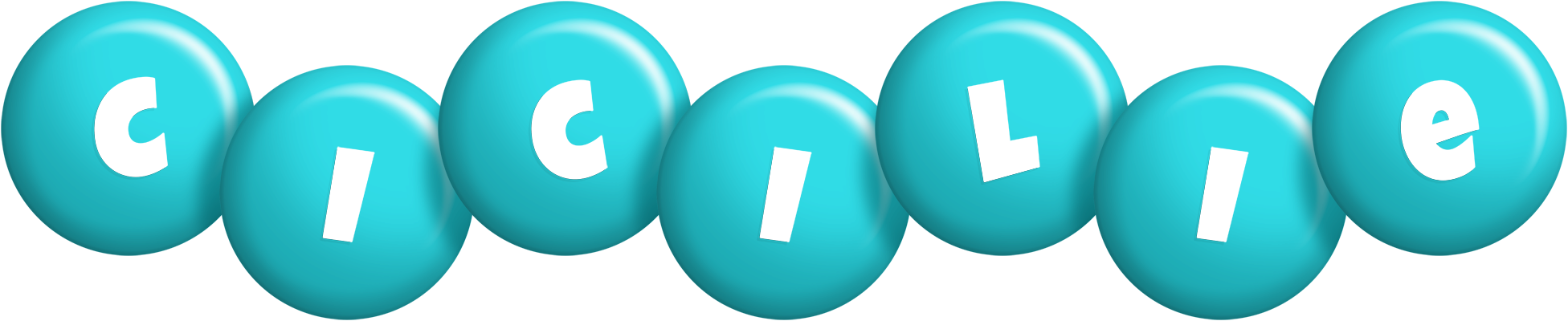 Cicilie candy-azur logo
