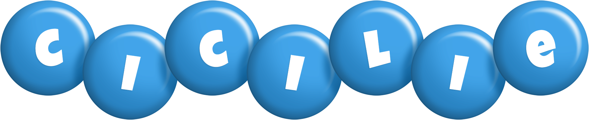 Cicilie candy-blue logo