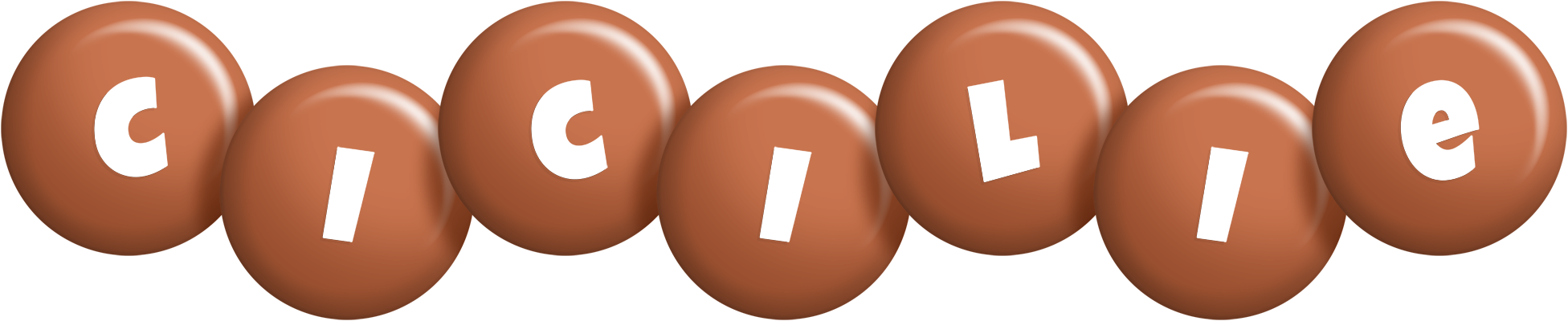 Cicilie candy-brown logo