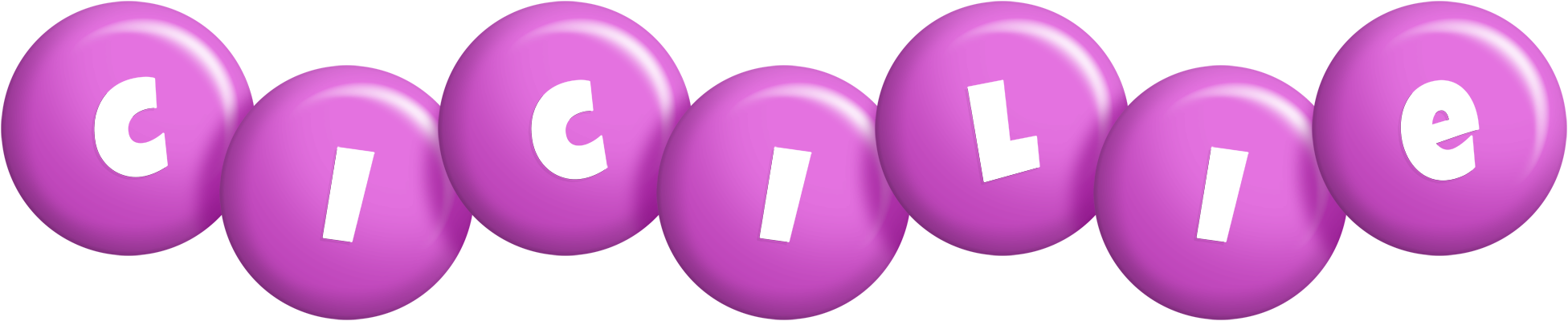 Cicilie candy-purple logo
