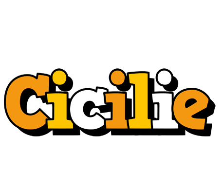Cicilie cartoon logo