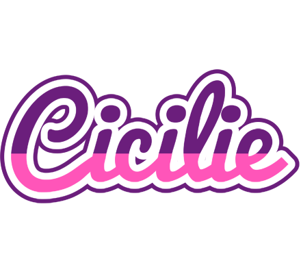 Cicilie cheerful logo