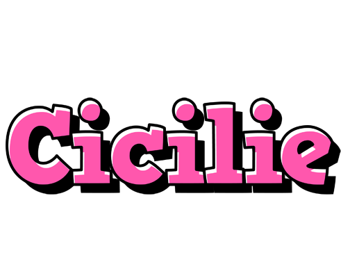 Cicilie girlish logo
