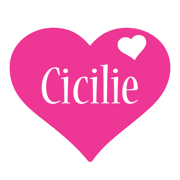 Cicilie love-heart logo
