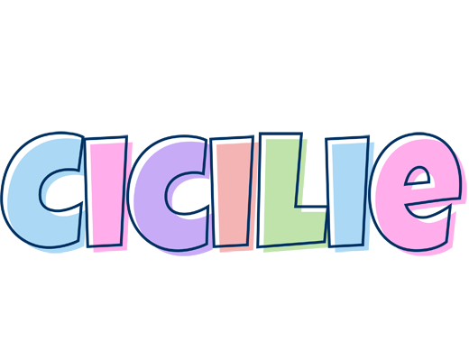 Cicilie pastel logo